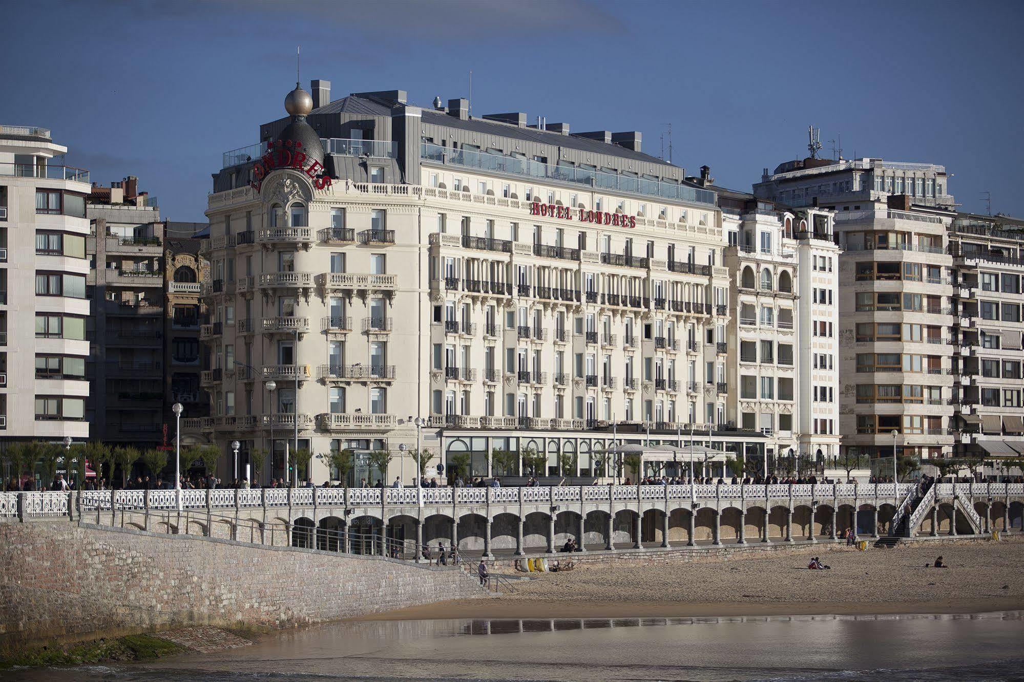 Hotel De Londres Y De Inglaterra San Sebastián Zewnętrze zdjęcie